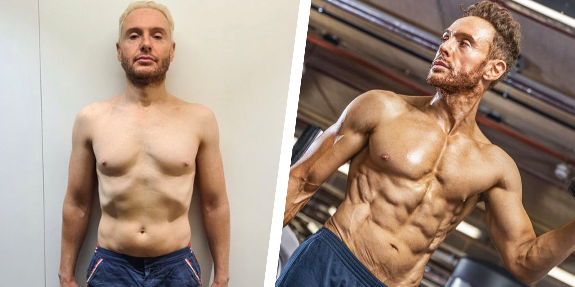 Actor's 18-Week Body Transformation Through Diet and Training
